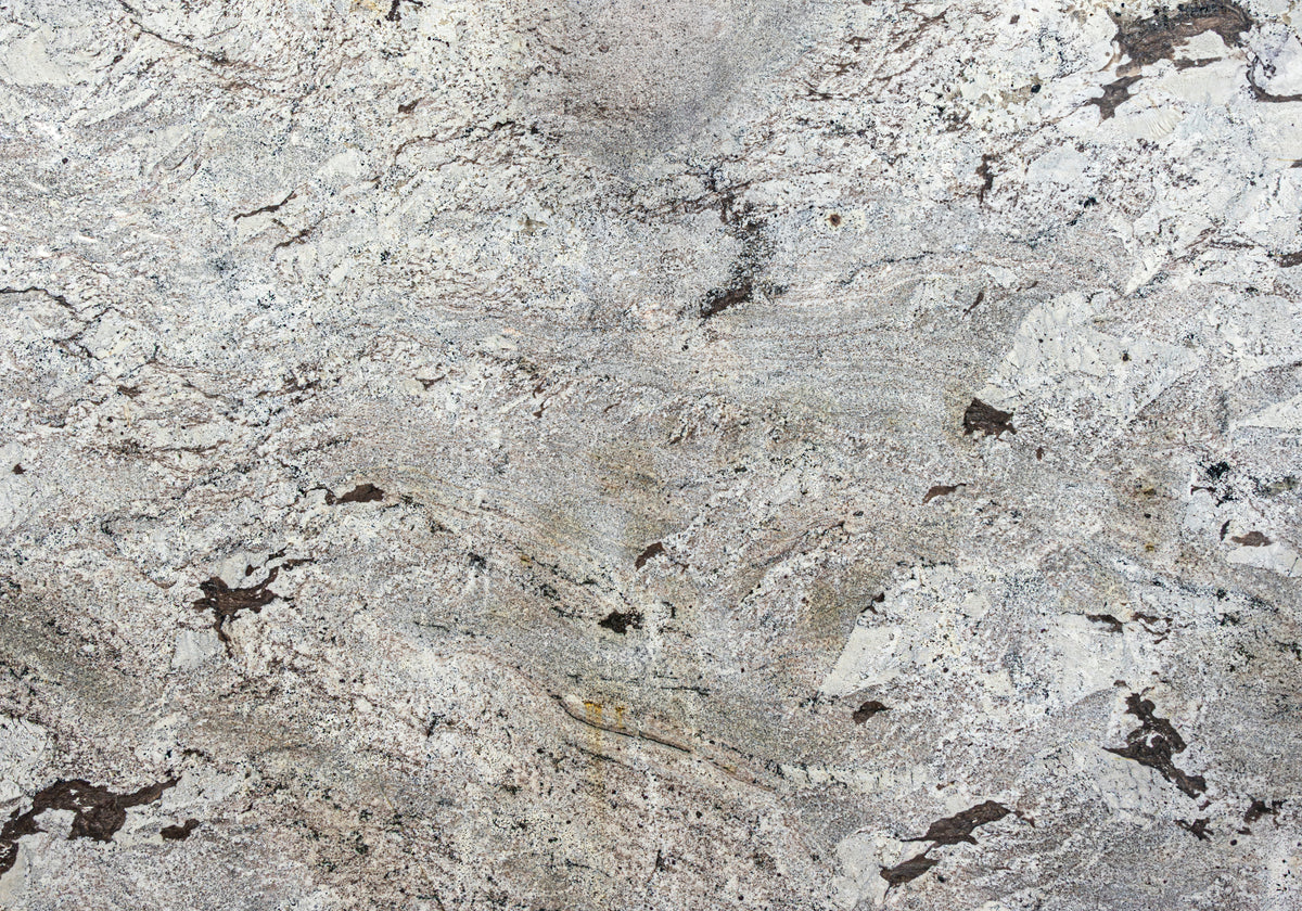 River White Polished Granite Slab Random