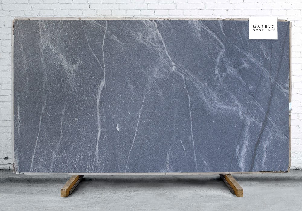 Riviera Gray Honed Granite Slab Random