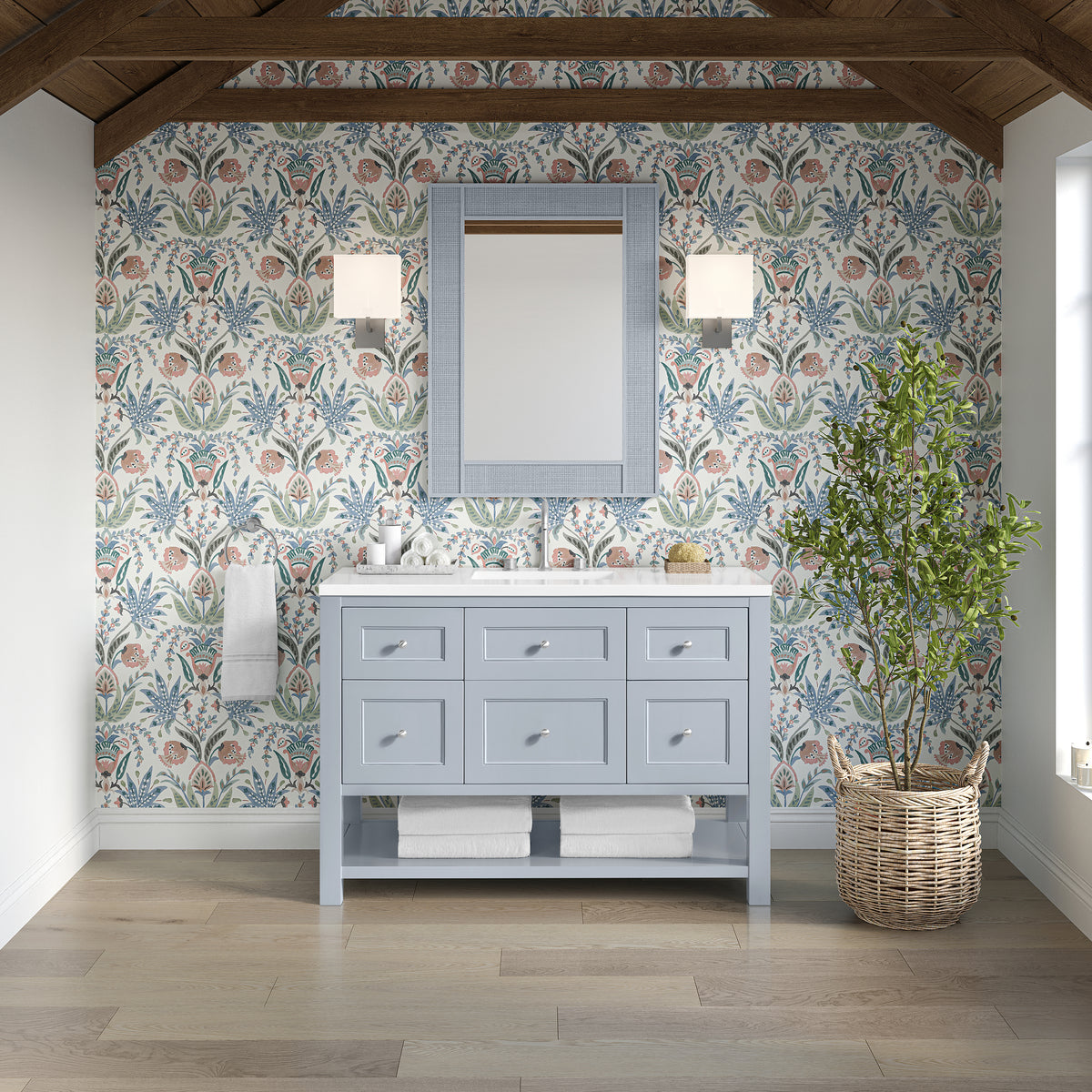 James Martin Breckenridge 48" Single Bathroom Vanity, Serenity Blue, view 33