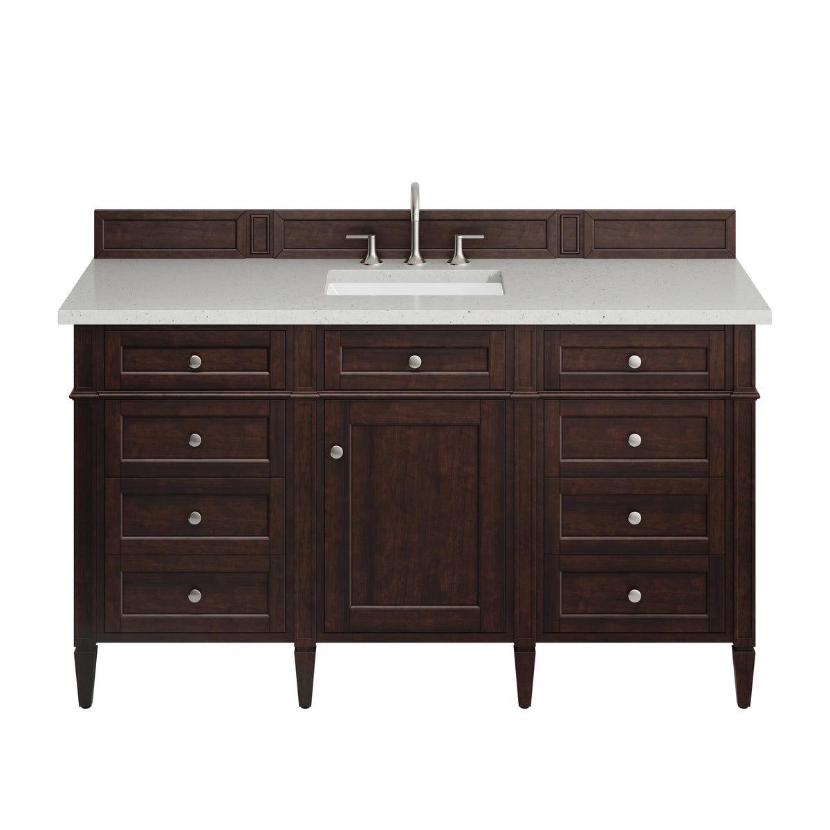 James Martin Brittany 60" Single Bathroom Vanity, Burnished Mahogany, view 21