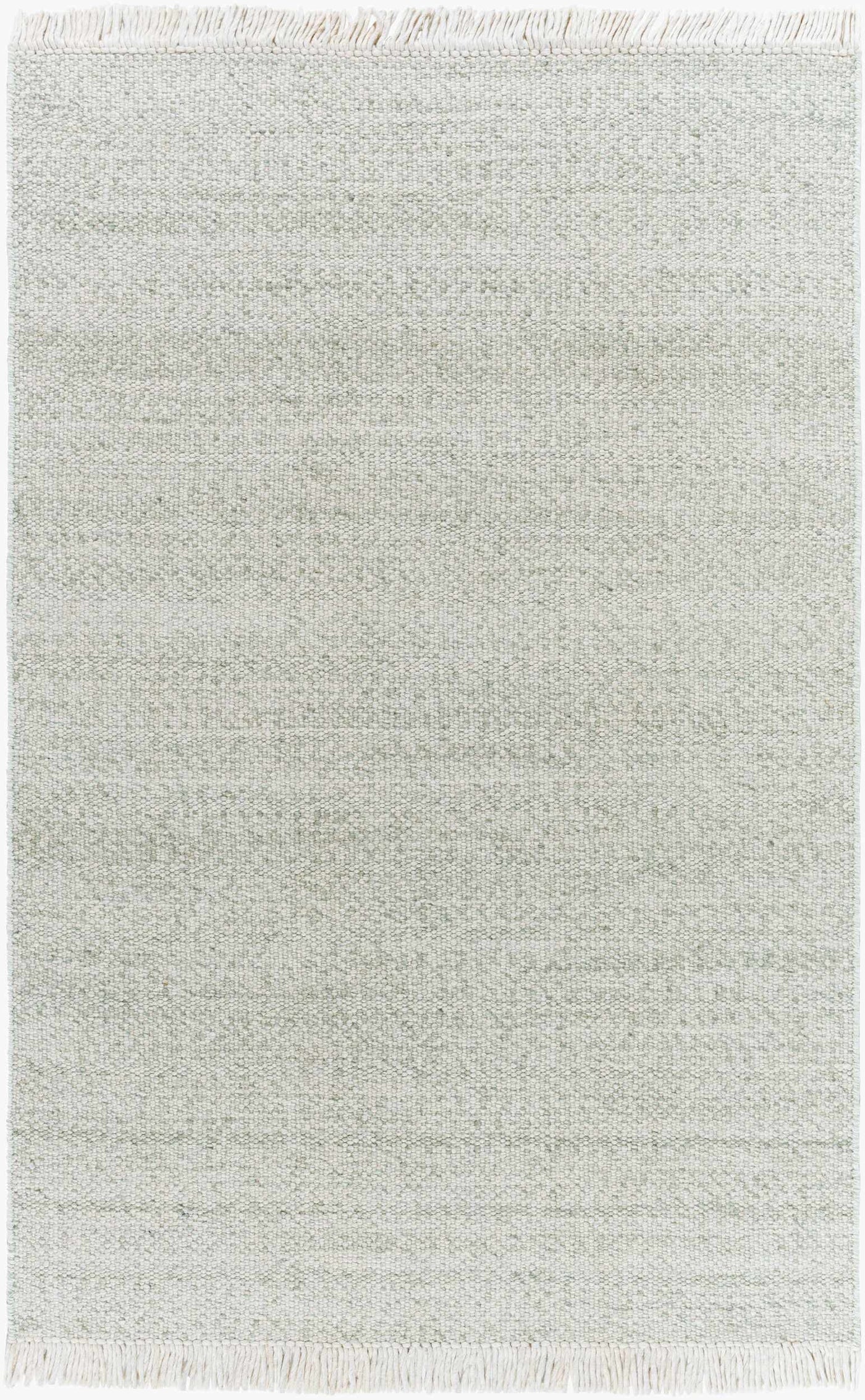 Sorell Sage Textured Weave Cottage Farmhouse Wool Handmade Area Rug - Clearance by Boutique Rugs