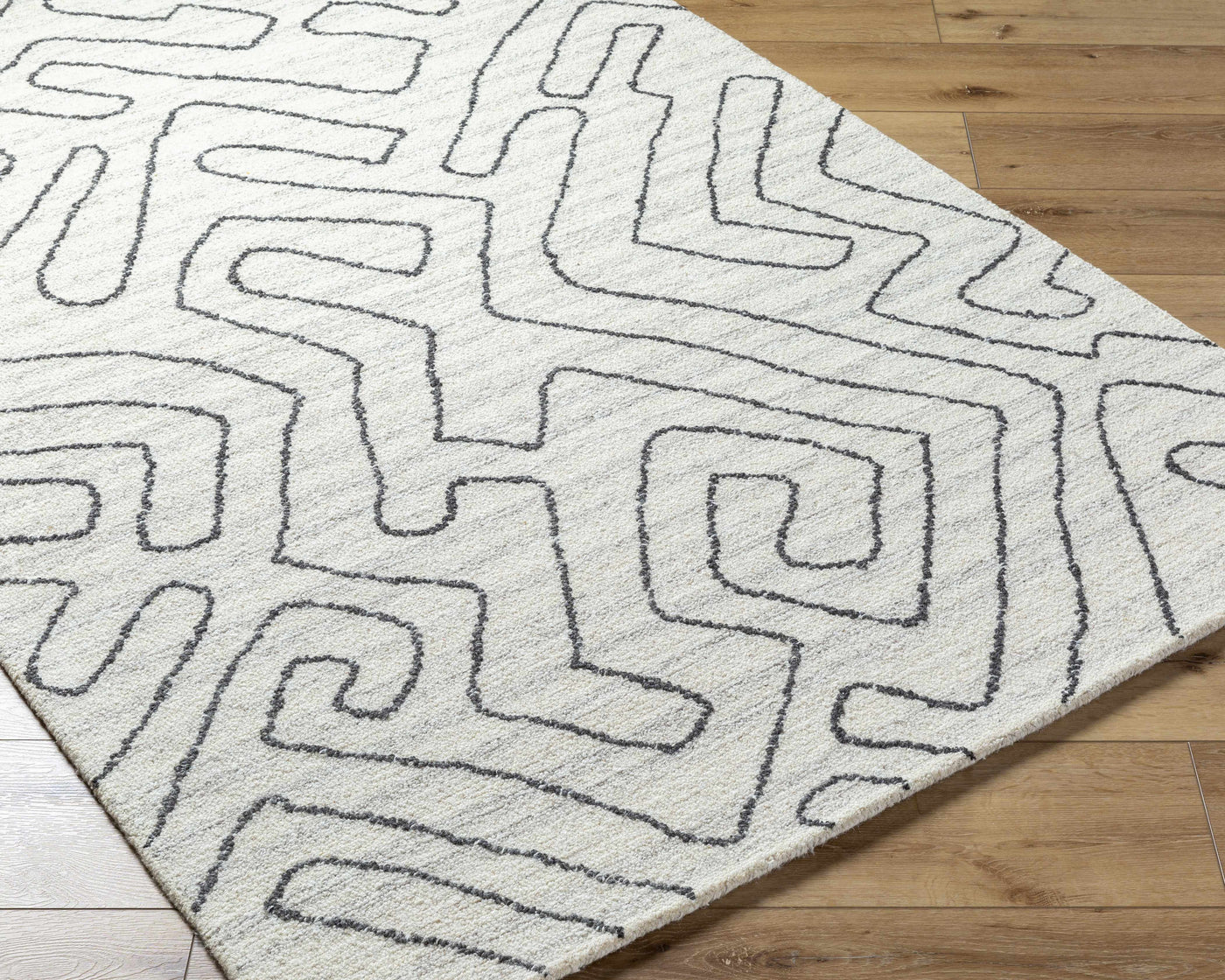 Raffi Ivory Area Rug - Clearance by Boutique Rugs