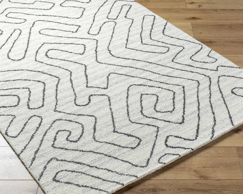 Raffi Ivory Area Rug - Clearance by Boutique Rugs