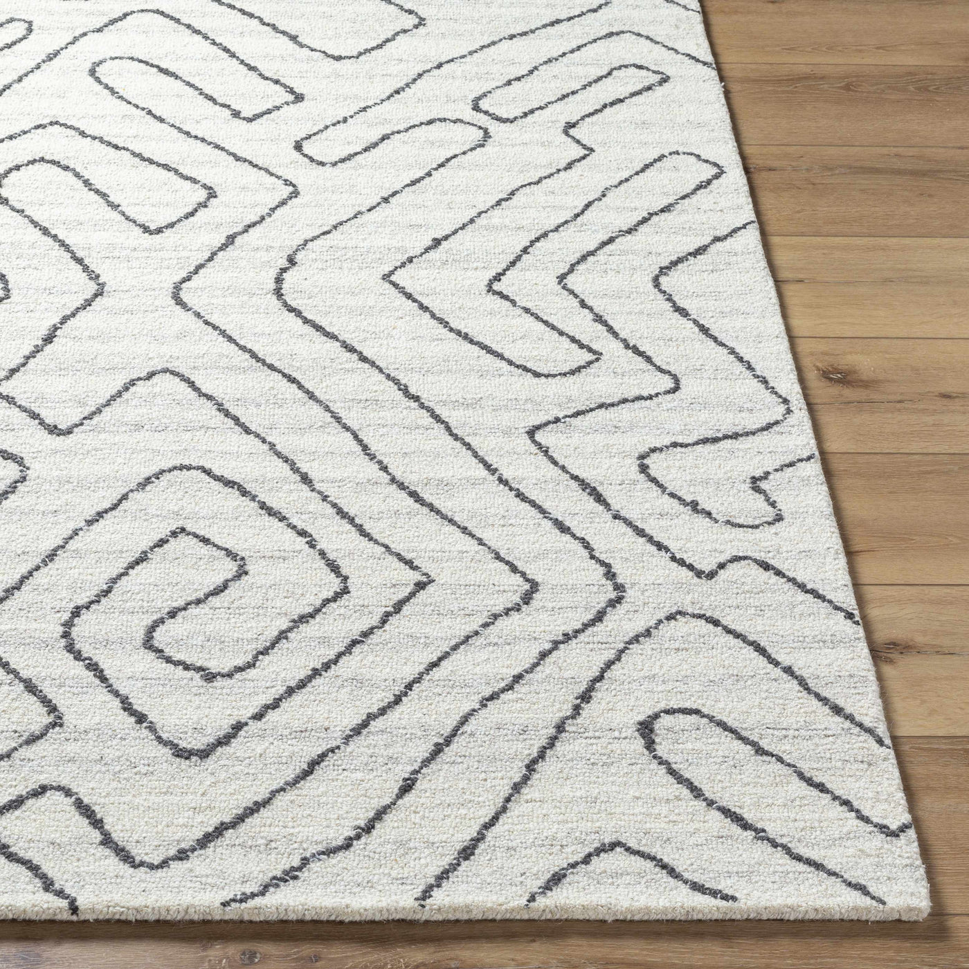 Raffi Ivory Area Rug - Clearance by Boutique Rugs