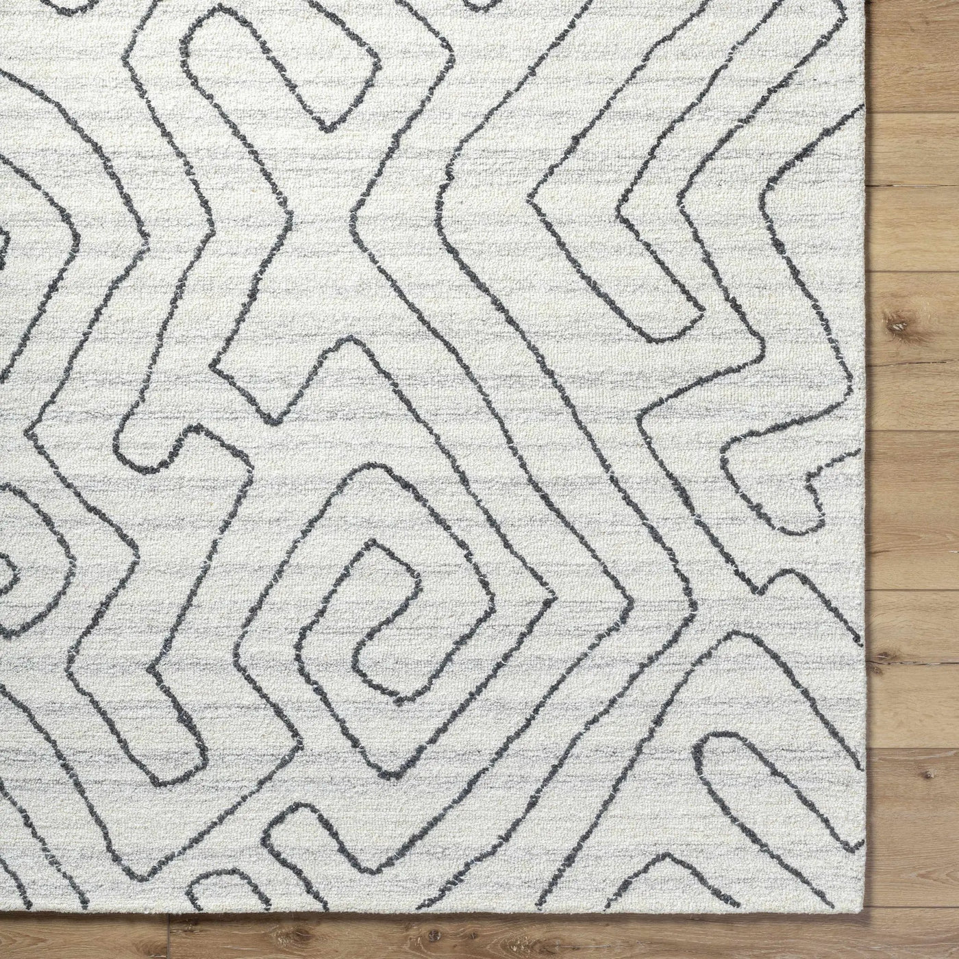 Raffi Ivory Area Rug - Clearance by Boutique Rugs