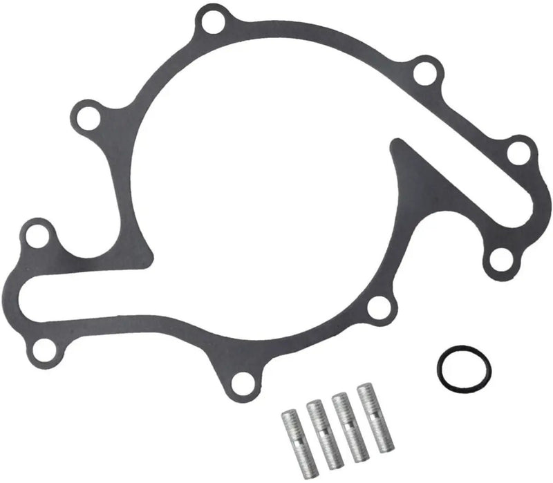 OPEN BOX SEALED AUQDD AW4105 (Fit 4.2L V6 Only) Professional Water Pump Kit With Gasket Fit For Fo-rd 2003 E-150 E-250/97-02 E-250 E-150 Econoline Club Wagon /97-08 F-150/99-01 Econoline # 3L3Z8501DB by Selzalot