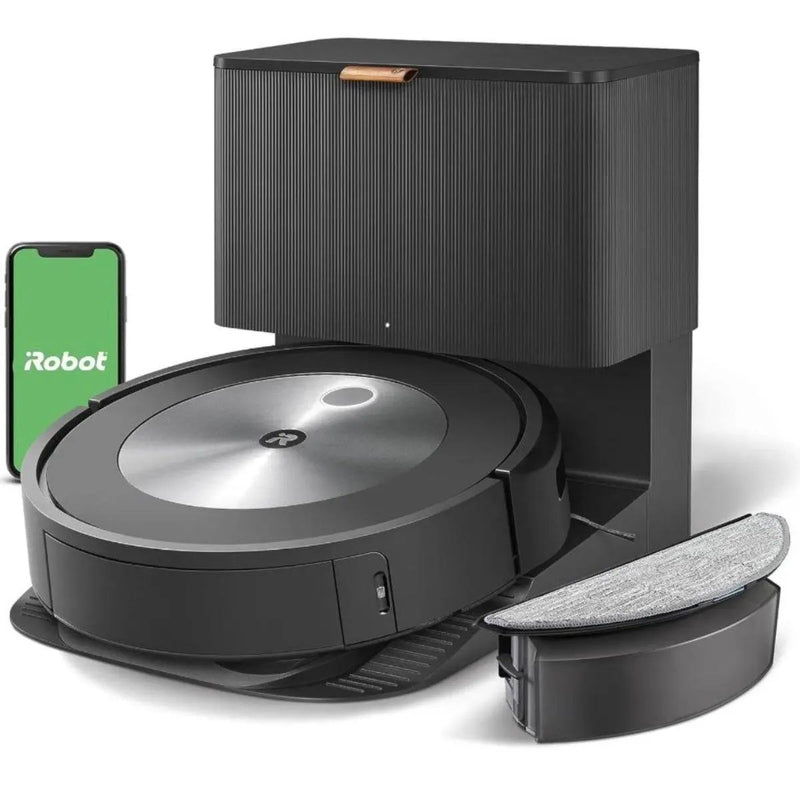 Used Great Condition iRobot Roomba Combo j5+ Self-Emptying Robot Vacuum & Mop - Identifies and Avoids Obstacles Like Pet Waste & Cords, Empties Itself by Selzalot