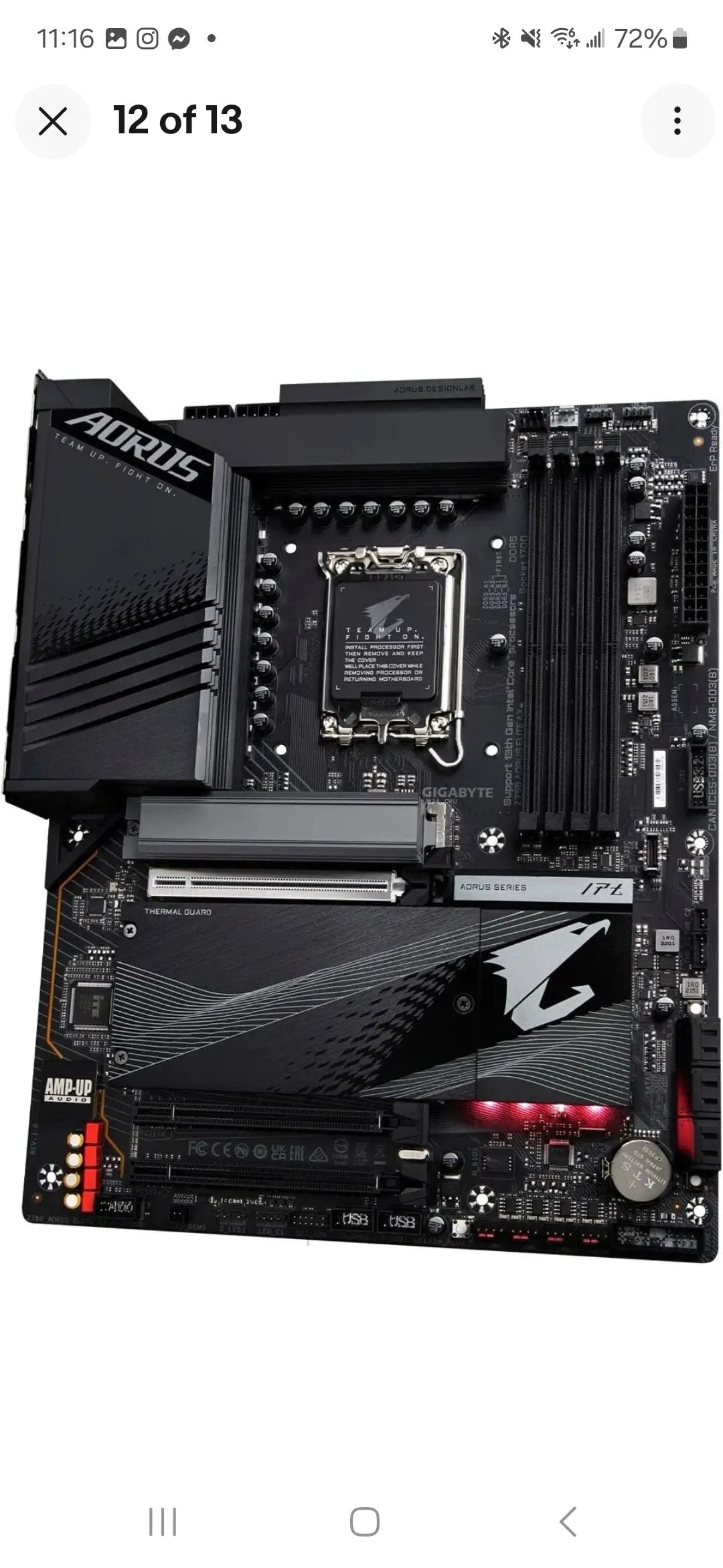 GIGABYTE Z790 AORUS Elite AX (LGA 1700/ Intel Z790/ ATX/ DDR5/ Quad by Selzalot