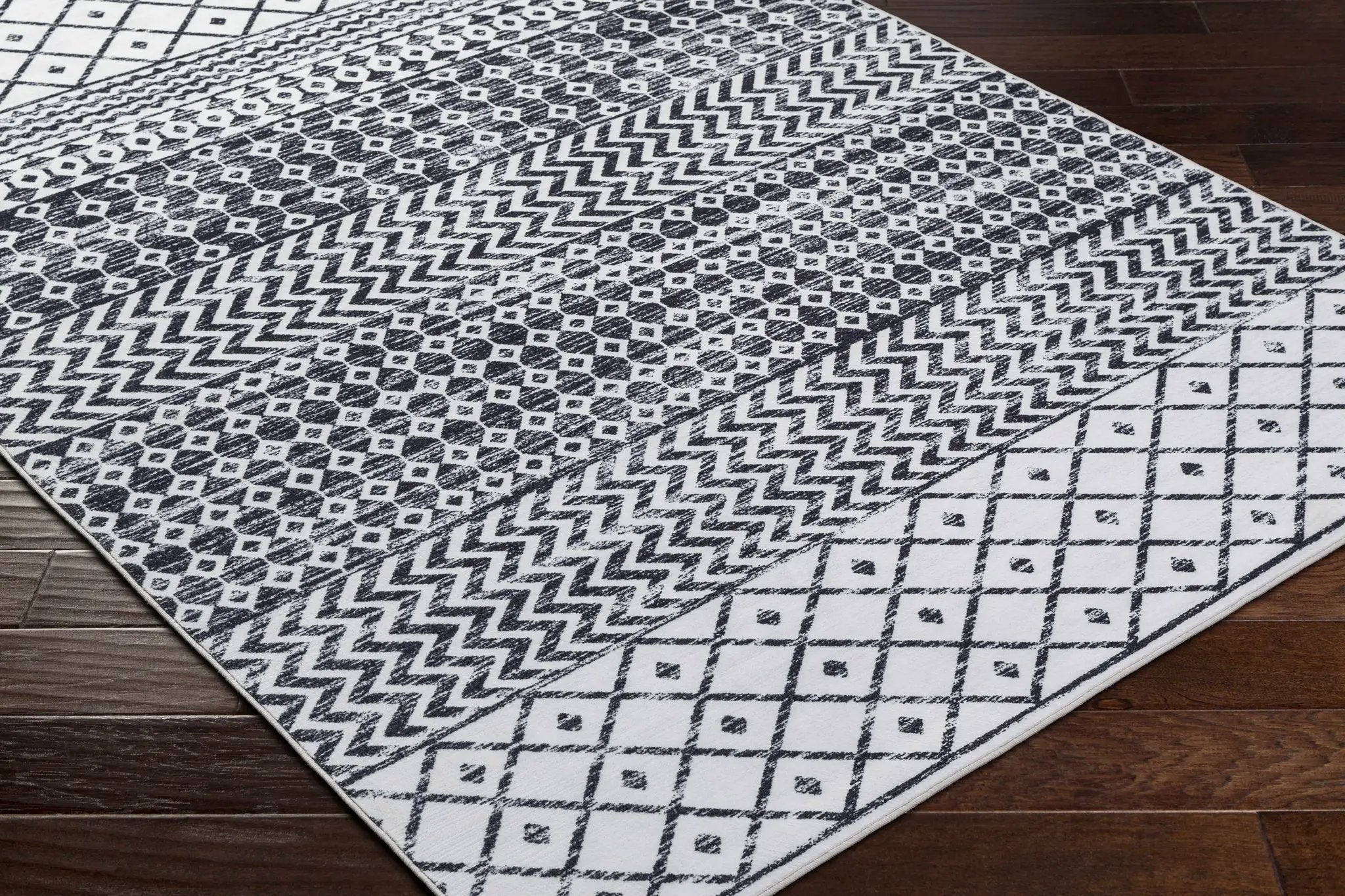 Royko Washable Area Rug - Clearance by Boutique Rugs