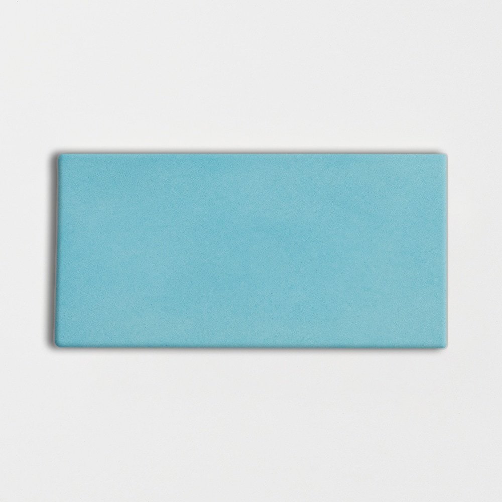 Turquoise Glossy Subway Ceramic Tiles 3x6 Ceramic Glossy 6x6 Tiles