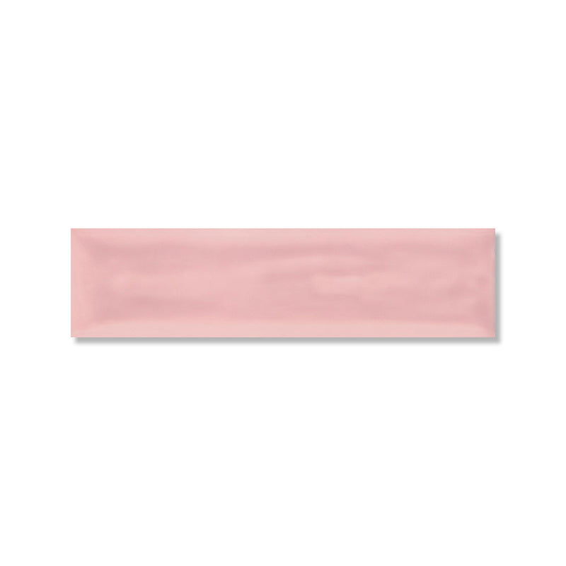 Roca Flow Velvet Pink Polished Ceramic Tiles 3x12 Ceramic Polished 3x12 Tiles