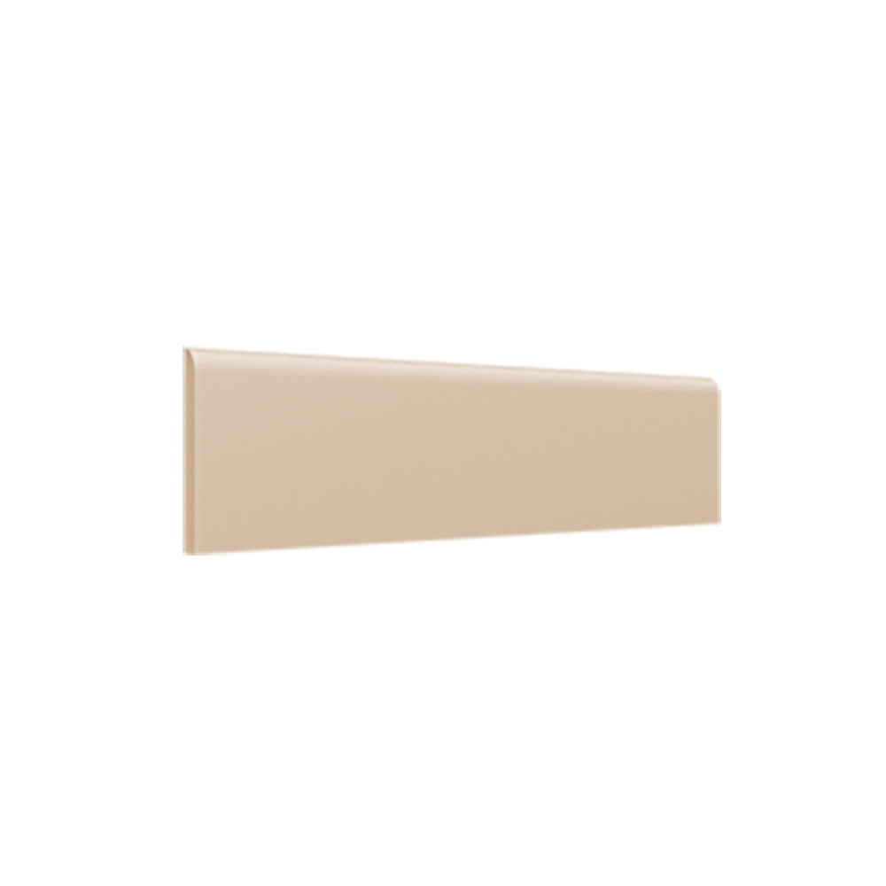 Roca Tender Gray Matte Bullnose Ceramic Moldings 3x12 Ceramic Matte 3x12 Moldings