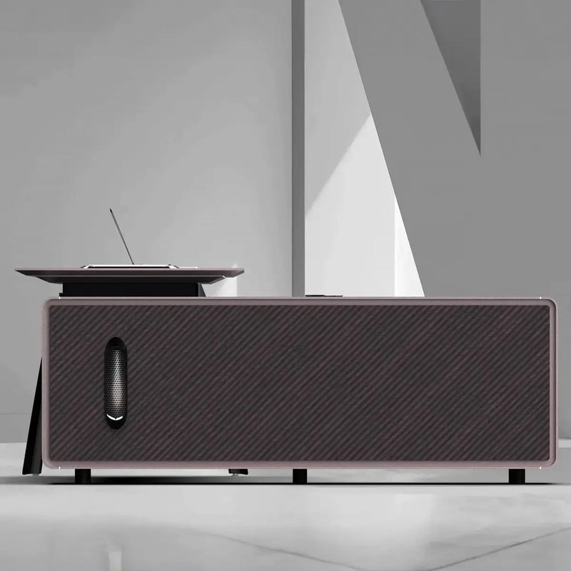 Zyner · Luxury L-Shaped Executive Desk by Arc Grove