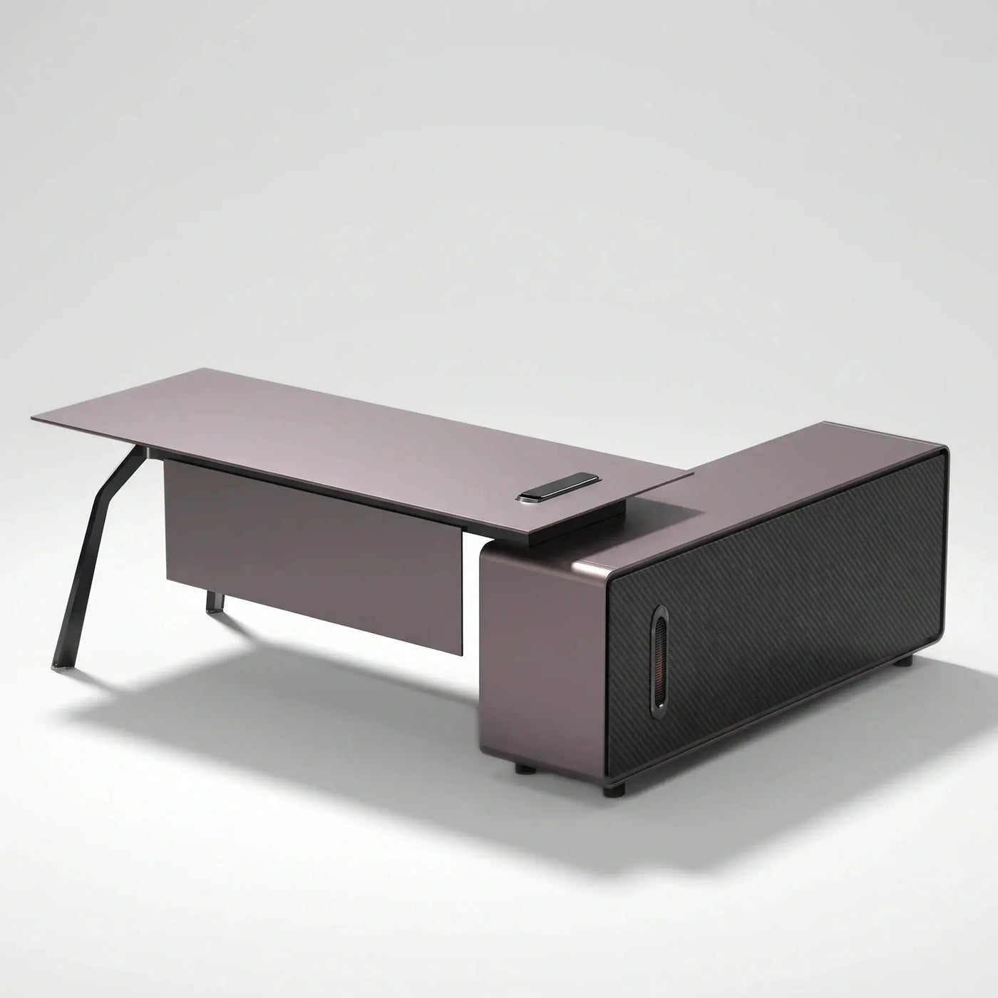 Zyner · Luxury L-Shaped Executive Desk by Arc Grove