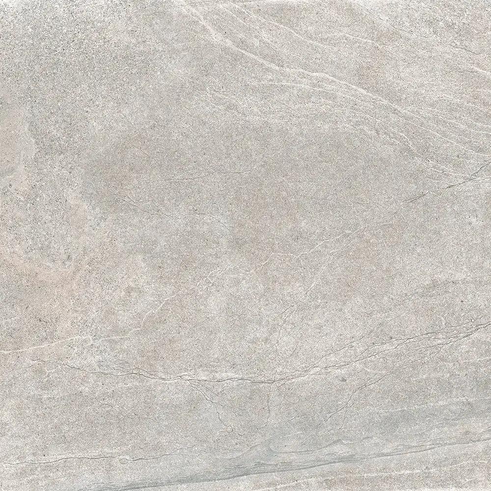 Rock Gray Matte Porcelain Tiles 24x24 by Stonetiledepot