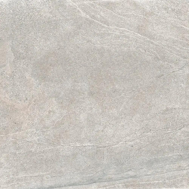Rock Gray Matte Porcelain Tiles 24x24 by Stonetiledepot