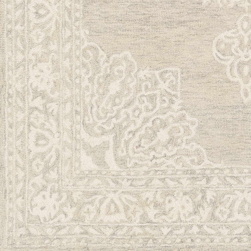 Roessleville Cream Wool Area Rug by Boutique Rugs