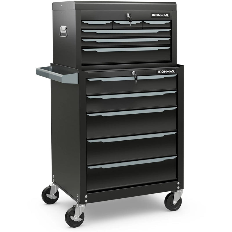 Rolling Steel Tool Chest with 11 Drawers & Locking System by DirectDeals