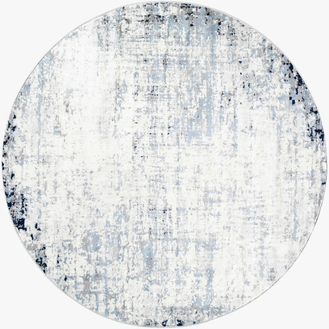 Texanna Abstract Blue/Gray Area Rug by Boutique Rugs