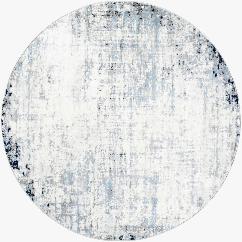 Texanna Abstract Blue/Gray Area Rug by Boutique Rugs