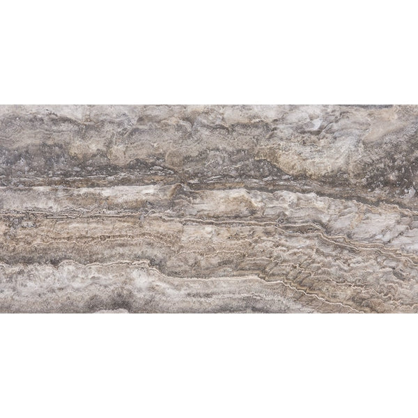 Roman Silver Vein Cut Honed Filled Travertine Tiles 6x18