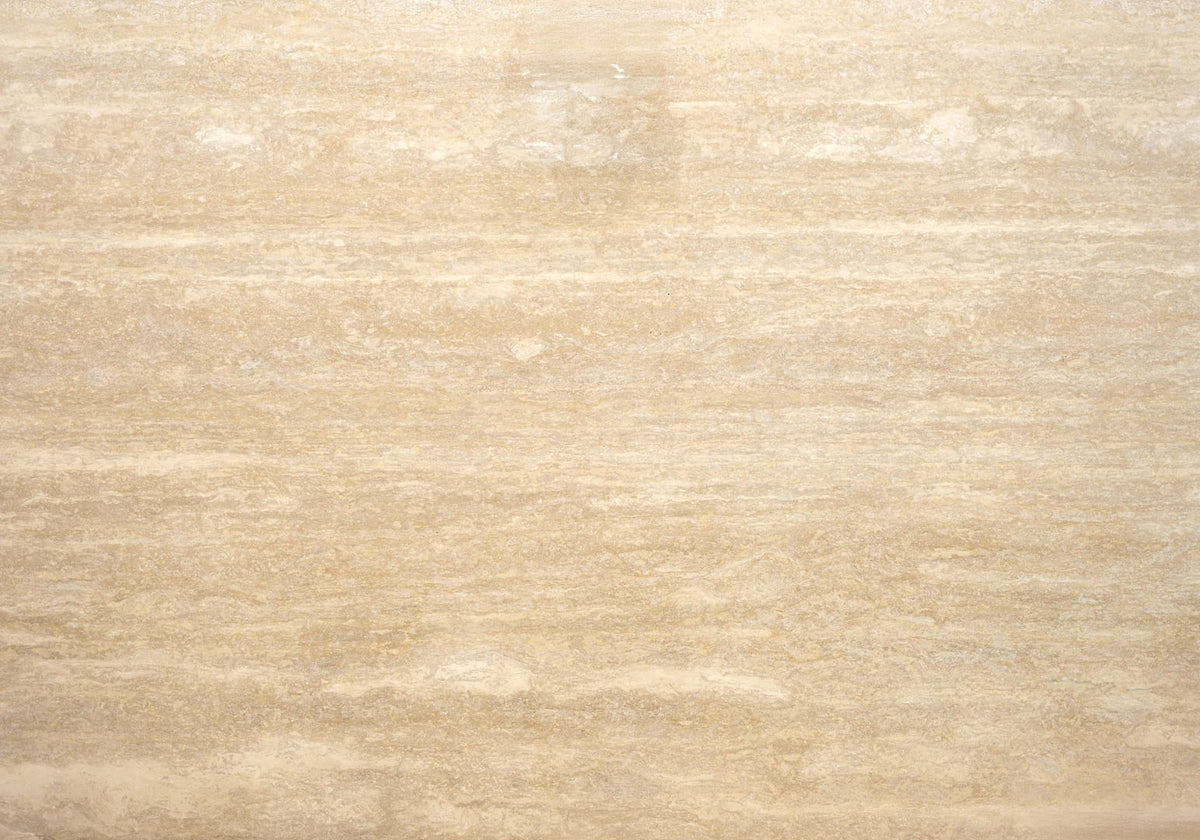 Roman Travertine Vein Cut Honed Slab Random