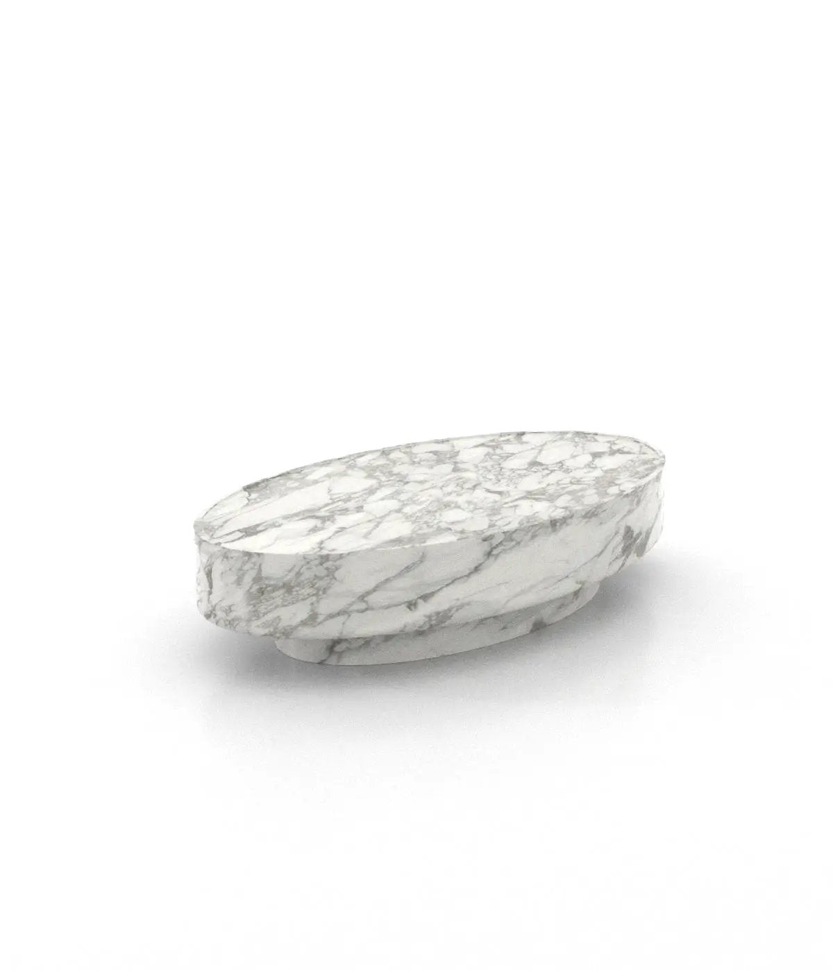 Romolo Oval Coffee Table by Zicana Boutique