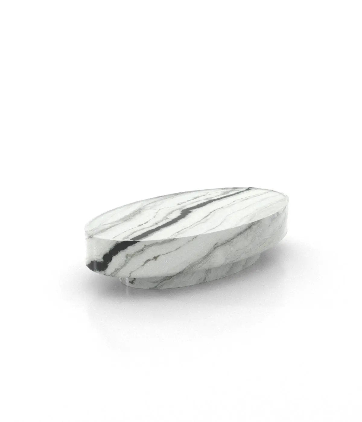 Romolo Oval Coffee Table by Zicana Boutique