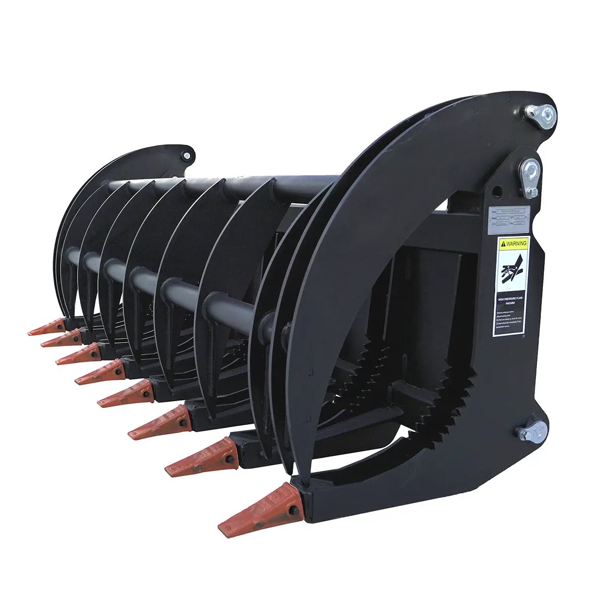 Greatbear 78" Heavy Root Grapple Rake by Chery Industrial