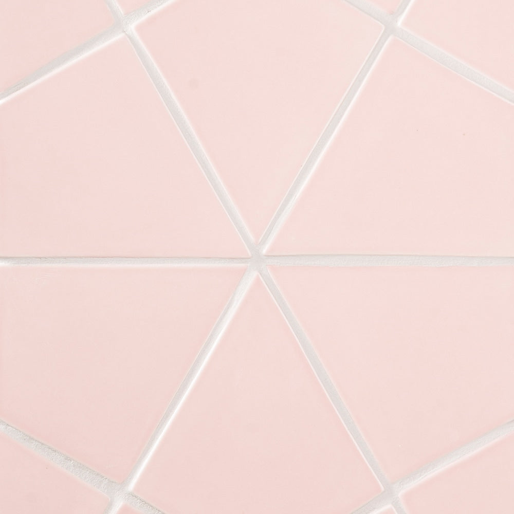 Blush Glossy Diamante Ceramic Tiles 6x6 Ceramic Glossy 6x6 Tiles — 2
