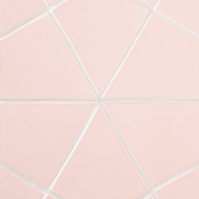 Blush Glossy Diamante Ceramic Tiles 6x6 Ceramic Glossy 6x6 Tiles — 2