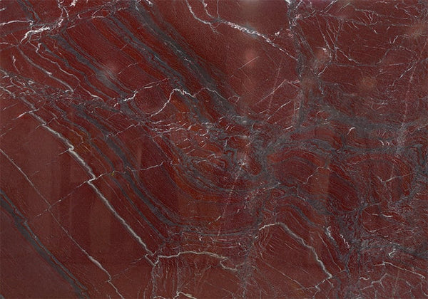Rosso Iberico Polished Marble Slab Random