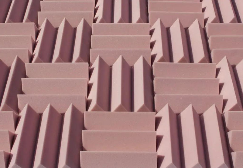 4 Inch Acoustic Foam Wedge Style Panels - 13 Color Options by SoundAssured