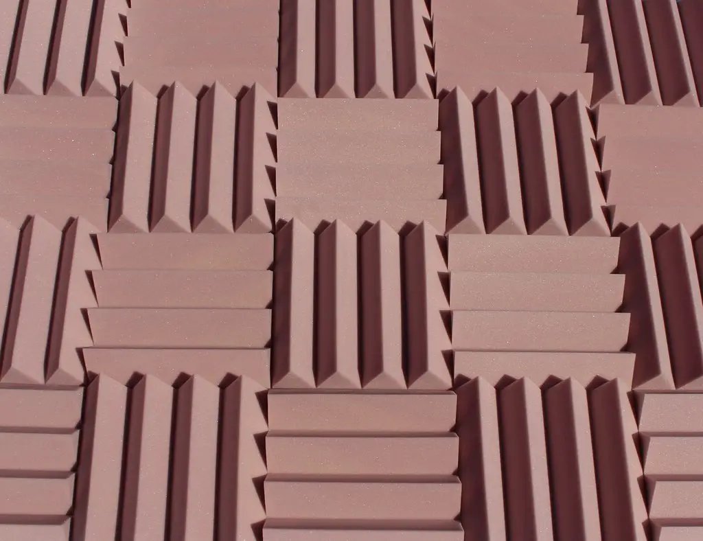 3 Inch Acoustic Foam Wedge Style Panels - 13 Color Options by SoundAssured