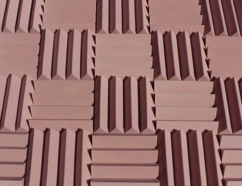 3 Inch Acoustic Foam Wedge Style Panels - 13 Color Options by SoundAssured