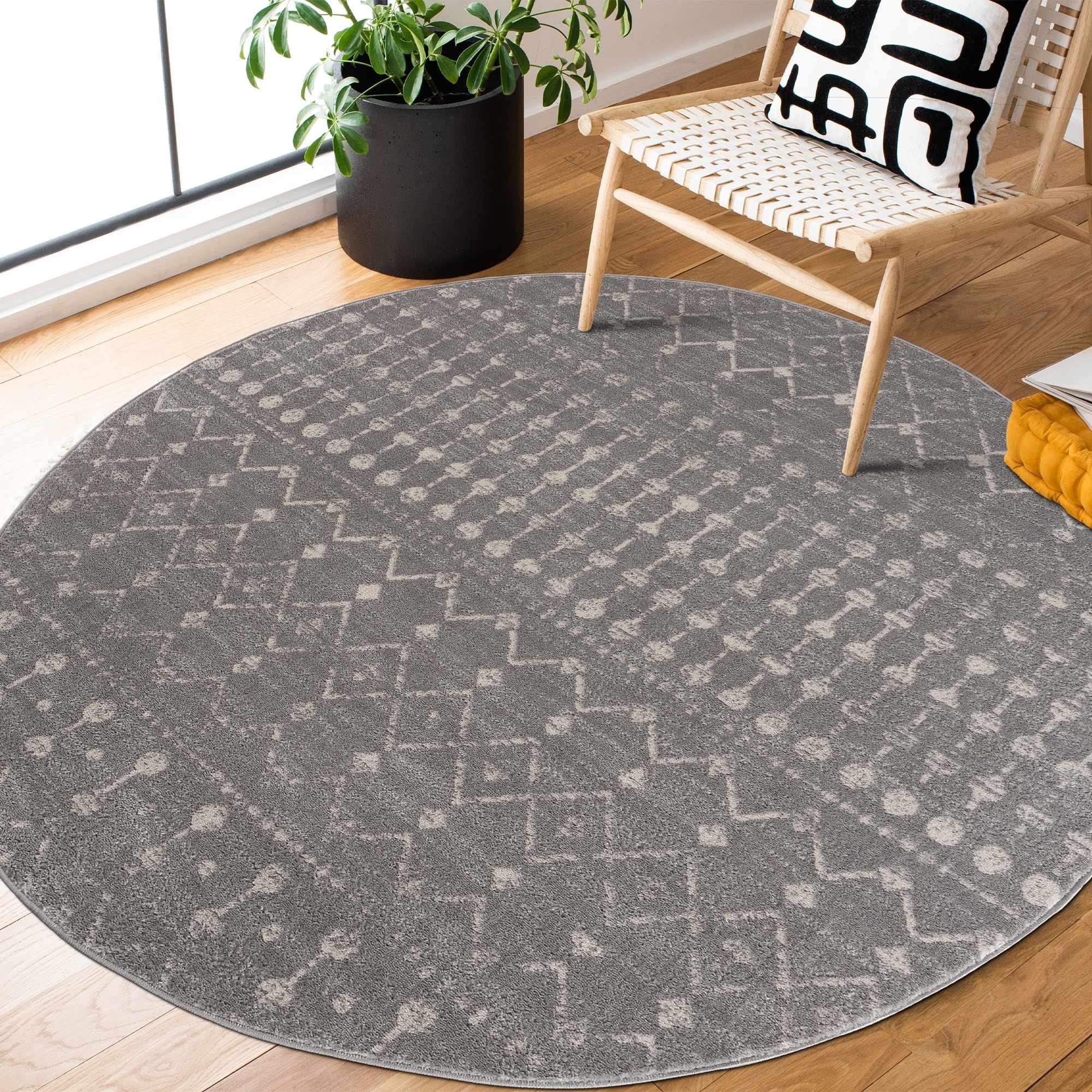 Tigrican Gray 2330 Area Rug - Clearance by Boutique Rugs