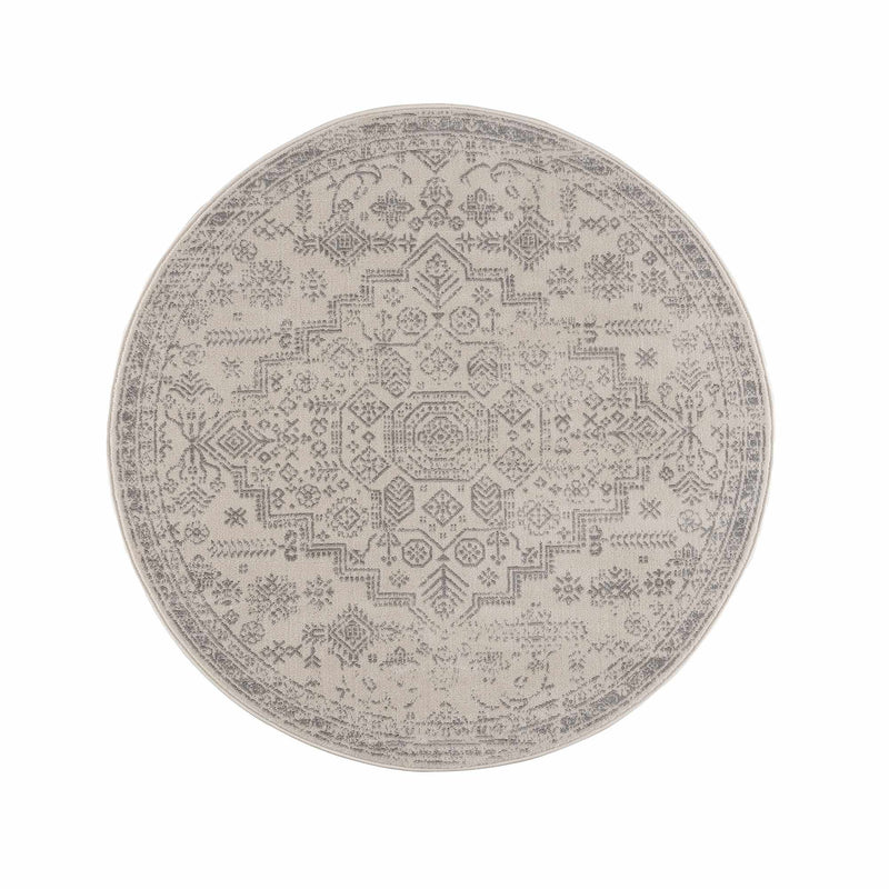 Tigried Ivory & Gray 2323 Area Rug - Clearance by Boutique Rugs