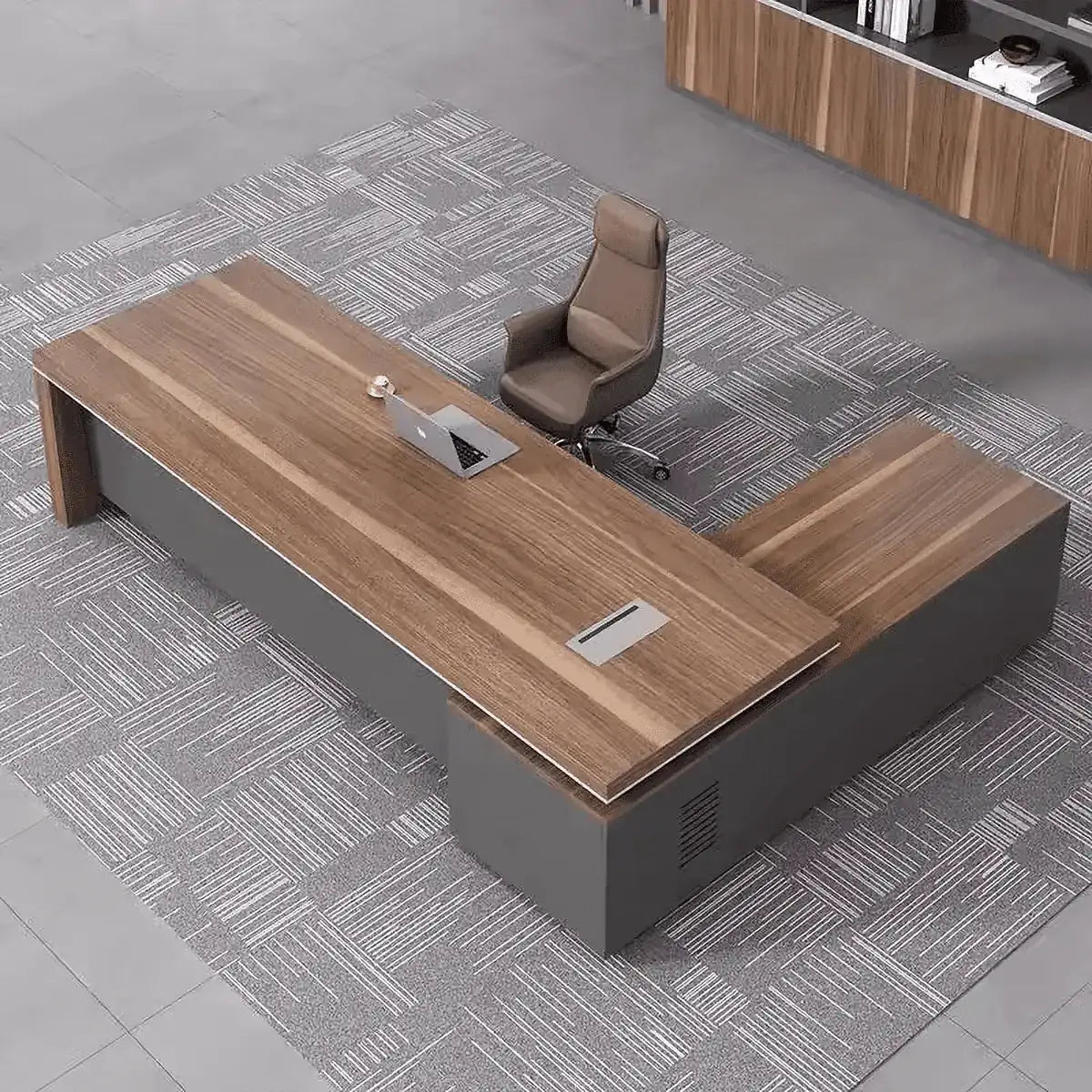 Belford · Modern Executive L-Shaped Desk by Arc Grove