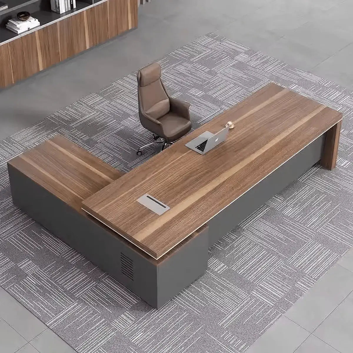 Belford · Modern Executive L-Shaped Desk by Arc Grove