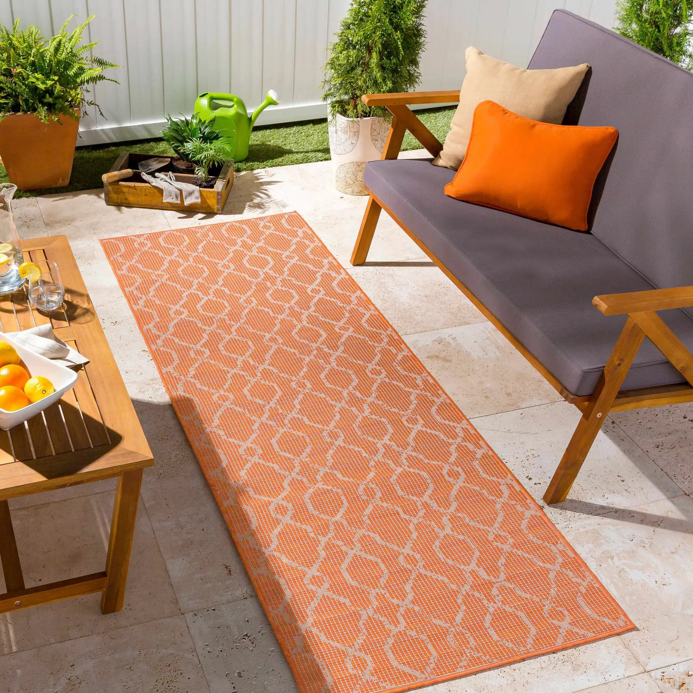 Rowde Flatweave Outdoor Area Carpet - Clearance by Boutique Rugs