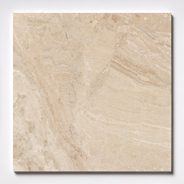 Royal Beige Honed Marble Tiles 18x18