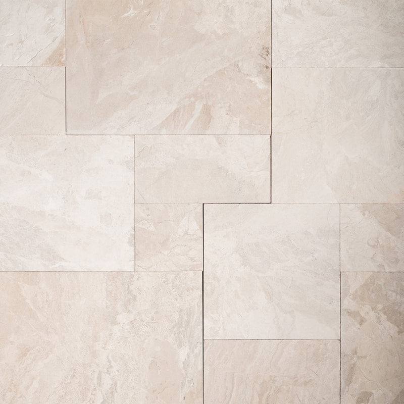 Royal Beige Leather French Pattern Marble Pavers Various Marble Leather Various Pavers