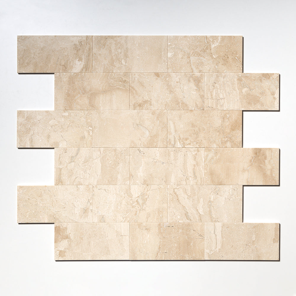 Royal Beige Polished Marble Tiles 6x12 Marble Polished 6x12 Tiles — 1