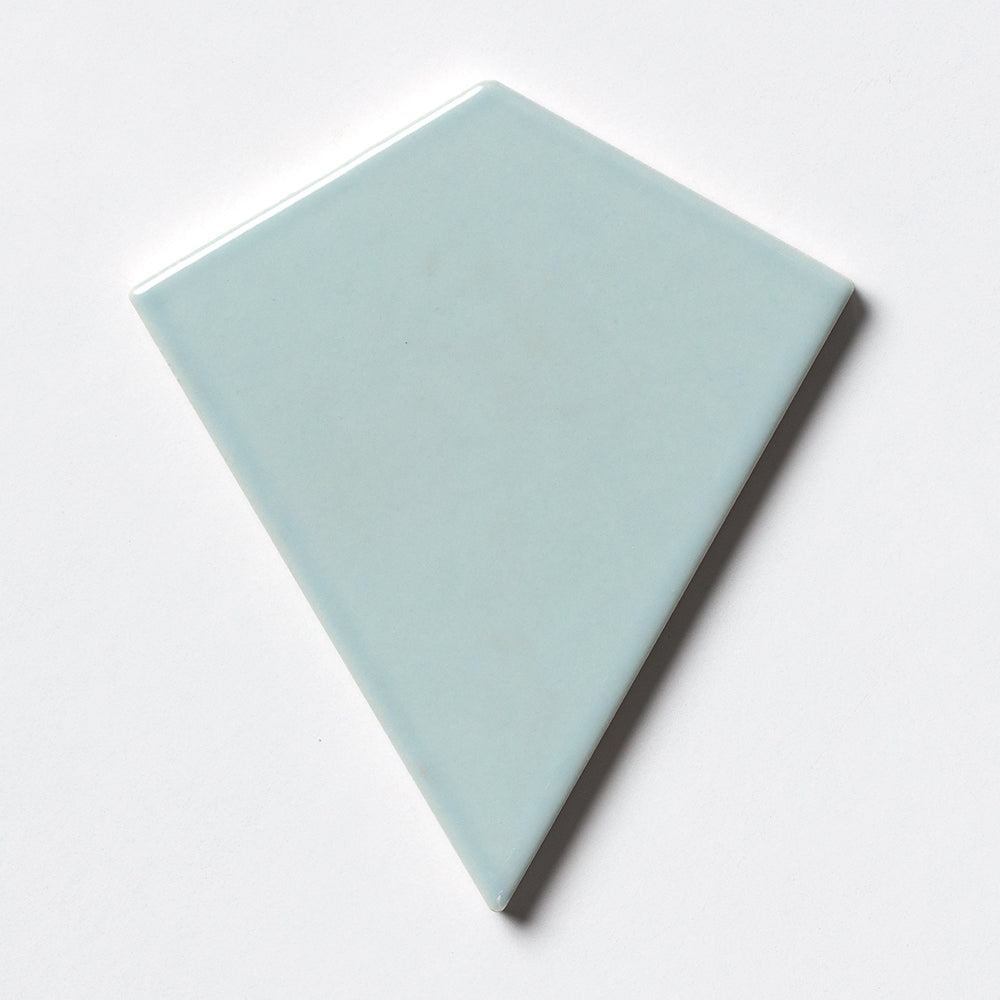 Seafoam Glossy Diamante Ceramic Tiles 6x6 Ceramic Glossy 6x6 Tiles