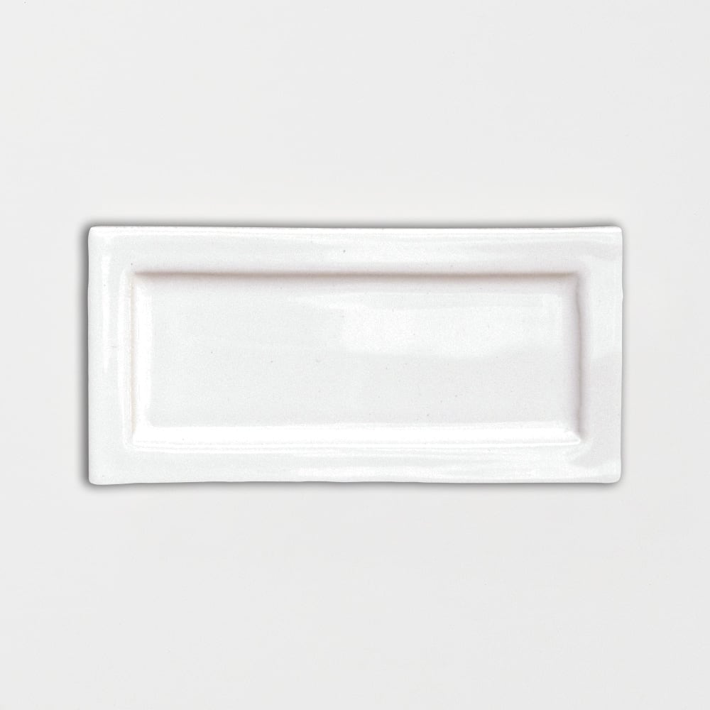 Royal Whi Glo Eren 3x6x3/8 Ceramic Glossy 3x12 Wall Decos
