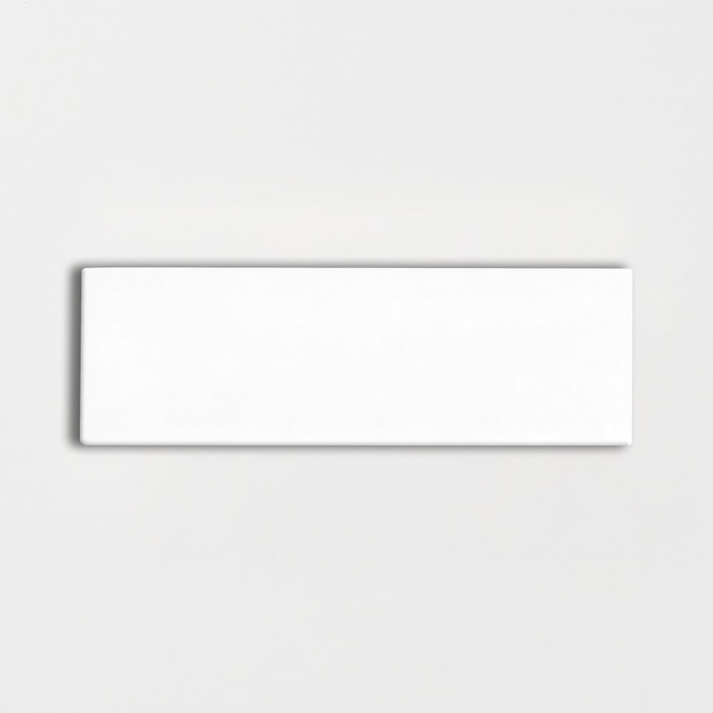Royal Whi Glo Field Tl 3x9x3/8 Ceramic Glossy 3x12 Tiles