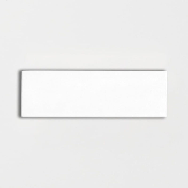 Royal Whi Glo Field Tl 3x9x3/8 Ceramic Glossy 3x12 Tiles