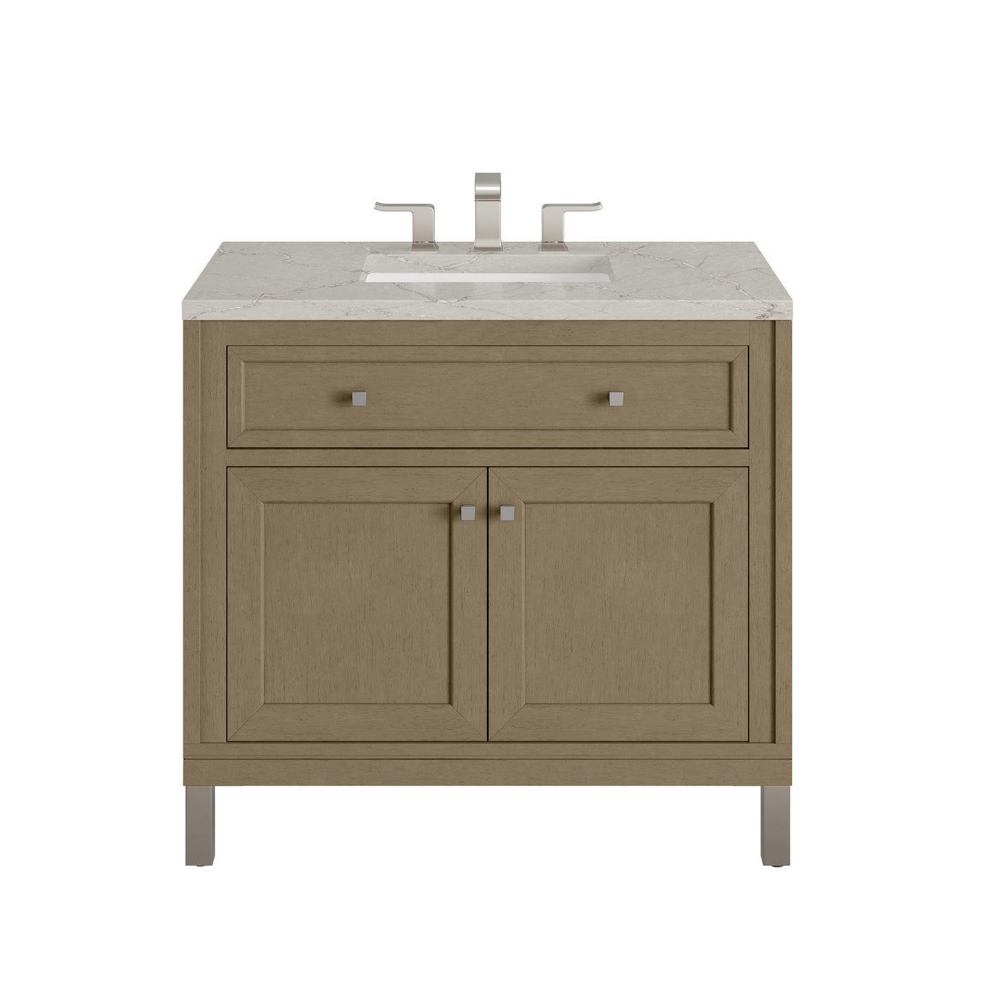 James Martin Chicago 36" Single Bathroom Vanity, Walnut Whisper by James Martin