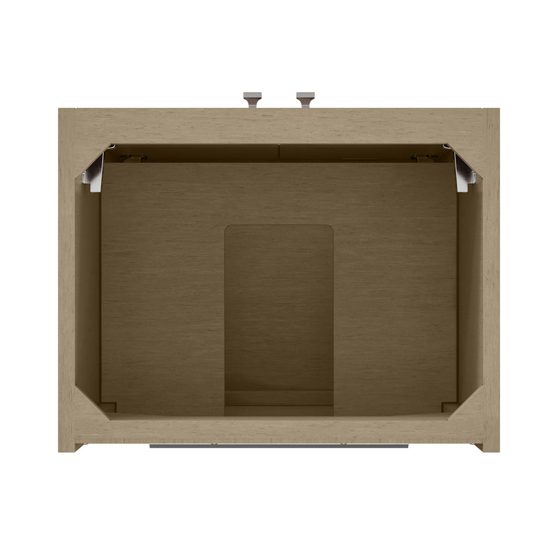 James Martin Chianti 20" Floating Single Vanity Cabinet, Walnut Whisper, view 2