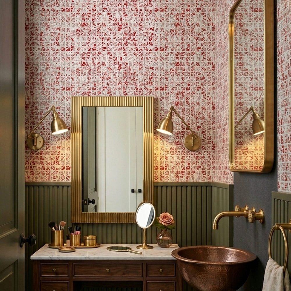Rubin Glossy Polca Colore Look Ceramic Mosaics 11 1/2x11 1/2 Ceramic Glossy 12x12 Mosaics — 4
